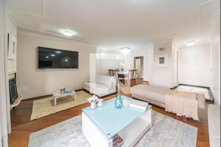 Sala de apartamento à venda com 4 quartos, 188m² em Vila Bastos, Santo André