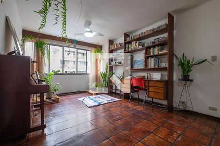 Sala de apartamento para alugar com 3 quartos, 123m² em Jardim Paulista, São Paulo