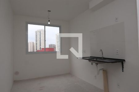 Sala/Cozinha de kitnet/studio para alugar com 1 quarto, 25m² em Vila Prudente, São Paulo