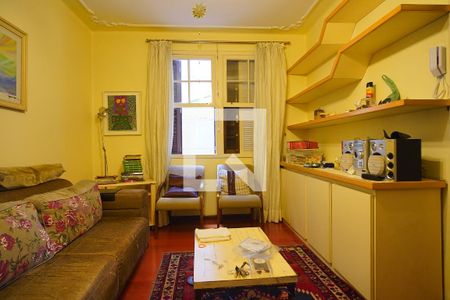 Sala de apartamento à venda com 3 quartos, 79m² em Rio Branco, Porto Alegre