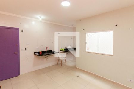 Sala e Cozinha   de apartamento à venda com 2 quartos, 43m² em Vila Mazzei, São Paulo