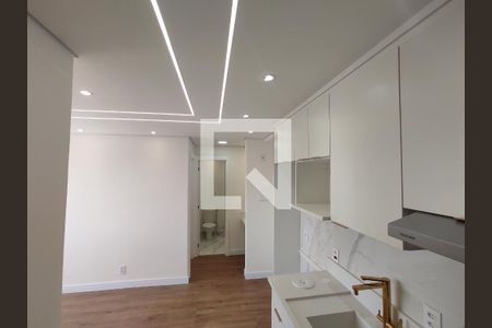 Sala/Cozinha de apartamento para alugar com 2 quartos, 35m² em Várzea da Barra Funda, São Paulo