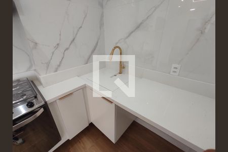 Sala/Cozinha de apartamento para alugar com 2 quartos, 35m² em Várzea da Barra Funda, São Paulo
