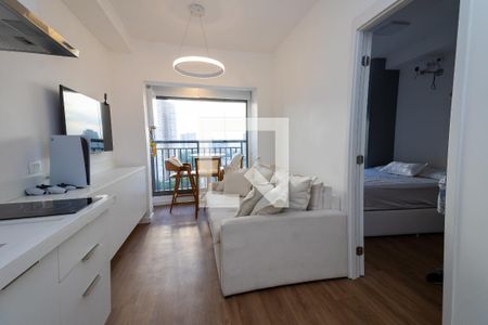 Sala  de apartamento para alugar com 1 quarto, 28m² em Jardim Independência (são Paulo), São Paulo