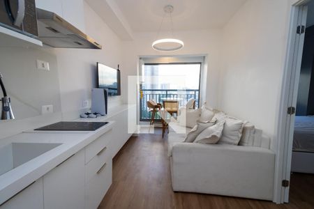 Sala  de apartamento para alugar com 1 quarto, 28m² em Jardim Independência (são Paulo), São Paulo