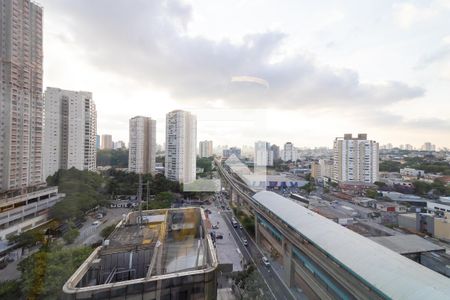 Varanda da Sala de apartamento para alugar com 1 quarto, 28m² em Jardim Independência (são Paulo), São Paulo