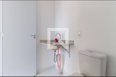 Banheiro de kitnet/studio à venda com 1 quarto, 26m² em Belenzinho, São Paulo