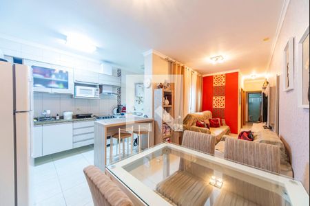 Sala de apartamento à venda com 2 quartos, 70m² em Vila Alice, Santo André