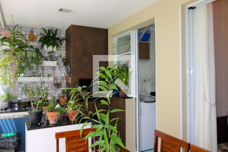 Varanda Gourmet de apartamento à venda com 3 quartos, 79m² em Mauá, São Caetano do Sul