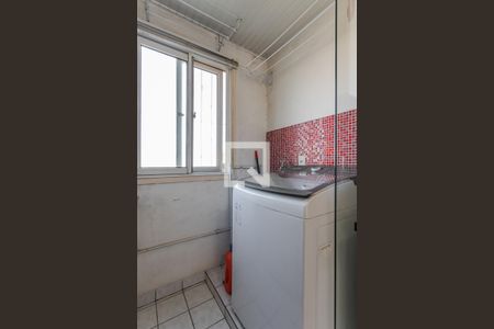 Cozinha e Área de Serviço de apartamento à venda com 1 quarto, 34m² em Humaitá, Porto Alegre