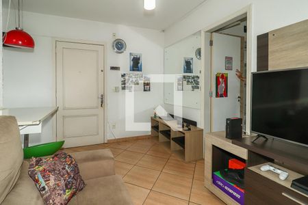 Sala  de apartamento para alugar com 1 quarto, 34m² em Humaitá, Porto Alegre