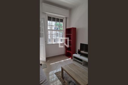 Detalhe Sala de apartamento para alugar com 3 quartos, 91m² em Boqueirão, Santos