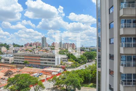 Vista da Sacada de apartamento à venda com 1 quarto, 49m² em Jardim do Mar, São Bernardo do Campo