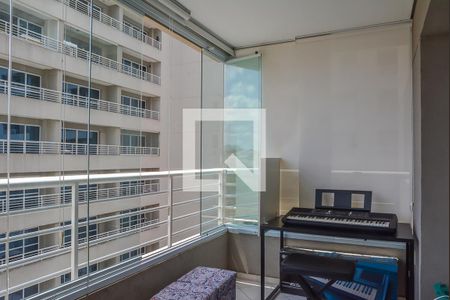 Sacada de apartamento à venda com 1 quarto, 49m² em Jardim do Mar, São Bernardo do Campo