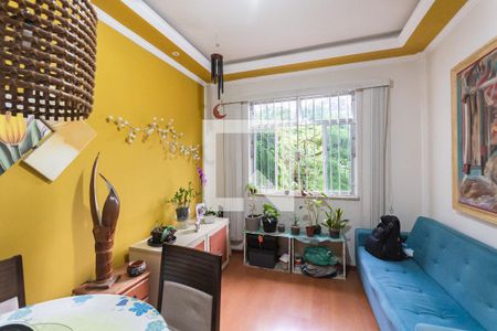 Sala de apartamento para alugar com 2 quartos, 50m² em Tijuca, Rio de Janeiro