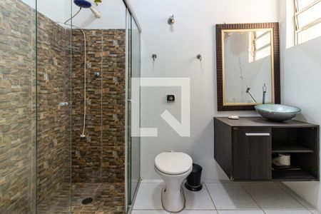 Banheiro de kitnet/studio à venda com 1 quarto, 40m² em Santa Cecília, São Paulo