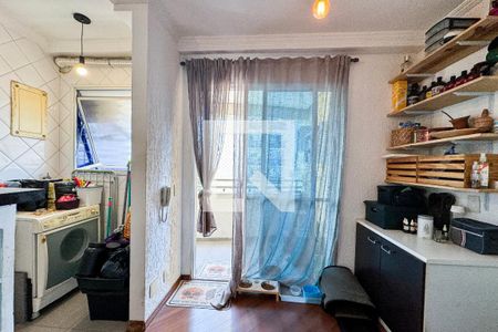 Sala de apartamento à venda com 1 quarto, 52m² em Indianópolis, São Paulo