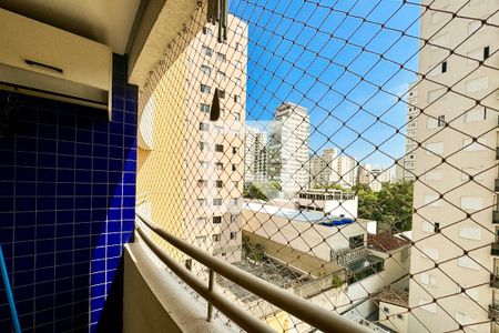 Sacada de apartamento à venda com 1 quarto, 52m² em Indianópolis, São Paulo