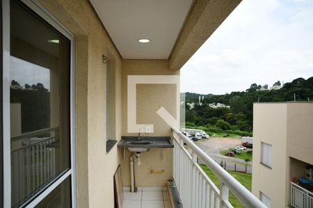 Sacada de apartamento para alugar com 2 quartos, 55m² em Jardim Rio das Pedras, Cotia