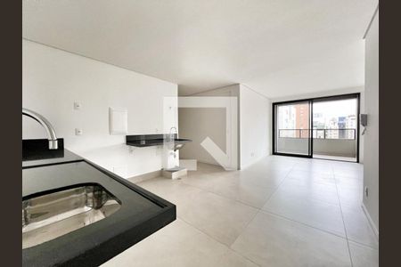 Sala/Cozinha de apartamento à venda com 2 quartos, 73m² em Lourdes, Belo Horizonte