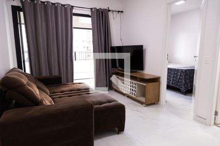 Sala de apartamento à venda com 1 quarto, 58m² em Brás, São Paulo