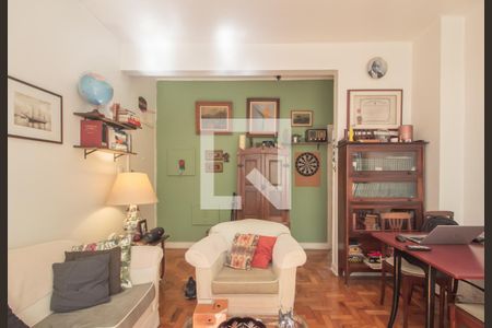 Sala  de apartamento à venda com 1 quarto, 70m² em Santa Cecilia, São Paulo