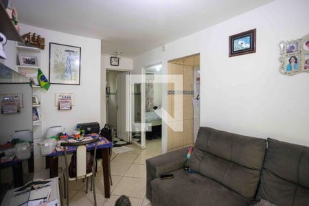 Sala de apartamento à venda com 2 quartos, 43m² em Campanário, Diadema