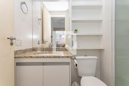 Studio para alugar com 30m², 1 quarto e 1 vaga Studio para alugar com 30m², 1 quarto e 1 vagaBanheiro