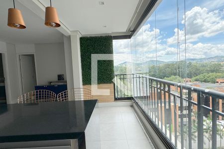 Varanda gourmet de apartamento à venda com 2 quartos, 81m² em Alphaville Empresarial, Barueri