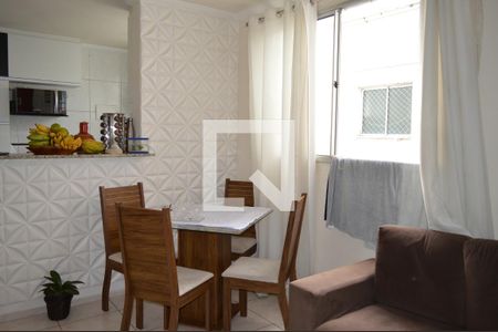 Sala  de apartamento à venda com 2 quartos, 44m² em Sapucaia, Contagem
