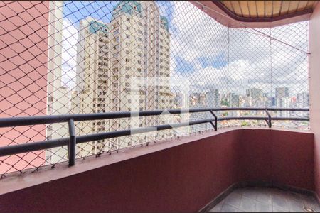 Varanda da Sala de apartamento à venda com 3 quartos, 73m² em Liberdade, São Paulo