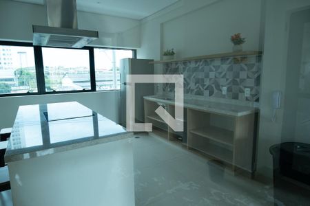 Apartamento para alugar com 29m², 1 quarto e sem vagaÁrea comum - Salão de festas