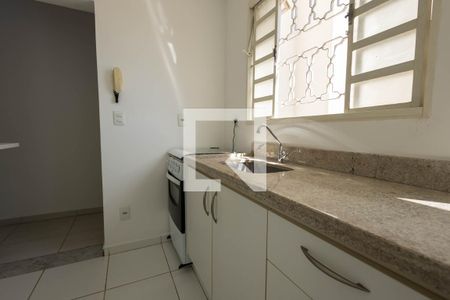 Cozinha de apartamento para alugar com 1 quarto, 31m² em Jardim Moacyr Arruda, Indaiatuba