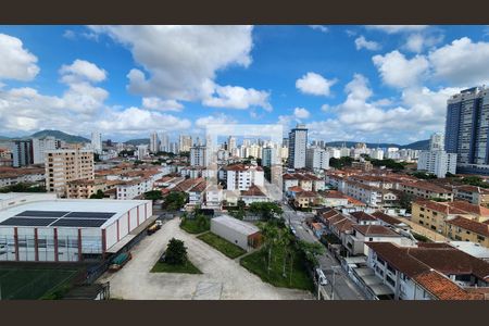 Vista da Varanda de apartamento para alugar com 2 quartos, 84m² em Aparecida, Santos