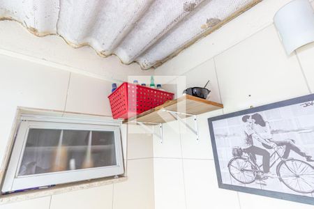 Casa para alugar com 55m², 2 quartos e 3 vagas Casa para alugar com 55m², 2 quartos e 3 vagasBanheiro de serviço