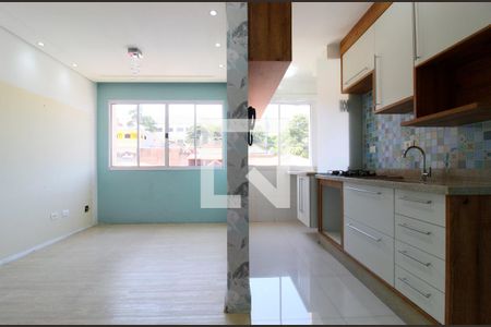 Sala de apartamento para alugar com 2 quartos, 47m² em Jardim Rosalina, Cotia