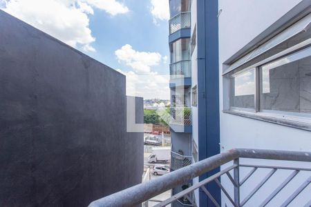 Vista da varanda da sala  de apartamento à venda com 2 quartos, 61m² em Taboão, São Bernardo do Campo