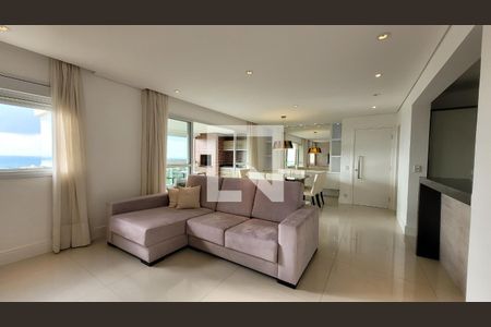 Sala de apartamento à venda com 2 quartos, 113m² em Loteamento Alphaville Campinas, Campinas