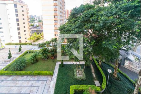 Vista da Varanda da Sala de apartamento à venda com 4 quartos, 160m² em Vila Bastos, Santo André