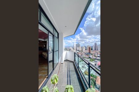 Varanda da Sala de apartamento para alugar com 4 quartos, 273m² em Vila Regente Feijó, São Paulo