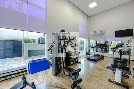 Área comum - Academia de apartamento para alugar com 4 quartos, 273m² em Vila Regente Feijó, São Paulo