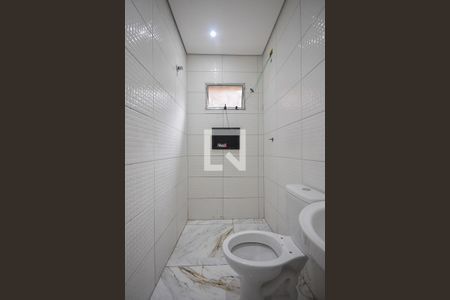 Banheiro de kitnet/studio para alugar com 1 quarto, 27m² em Campo Limpo, São Paulo