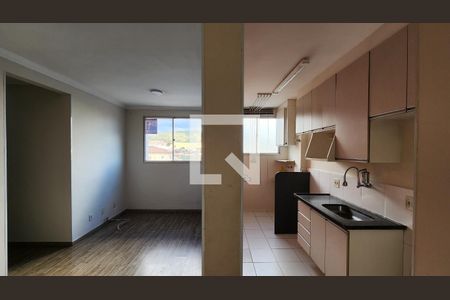 Sala/Cozinha de apartamento para alugar com 3 quartos, 60m² em Vila Rami, Jundiaí