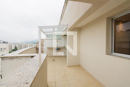 Varanda de apartamento à venda com 3 quartos, 140m² em Jacarepaguá, Rio de Janeiro