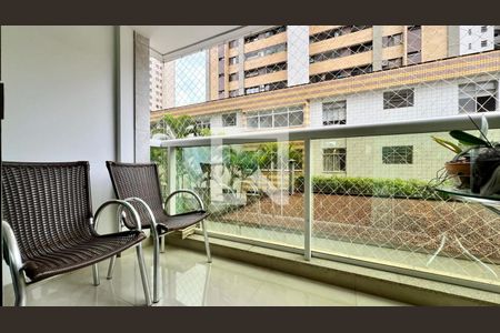 varanda de apartamento à venda com 3 quartos, 114m² em Santo Agostinho, Belo Horizonte