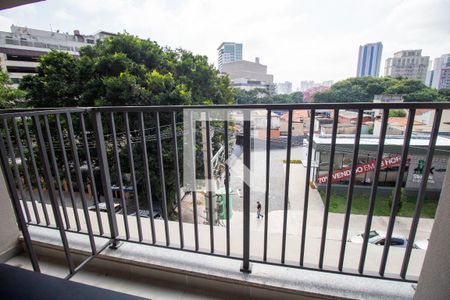 Studio para alugar com 40m², 1 quarto e sem vaga Studio para alugar com 40m², 1 quarto e sem vagaVista da Sacada