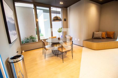 Studio para alugar com 40m², 1 quarto e sem vaga Studio para alugar com 40m², 1 quarto e sem vagaHall de entrada