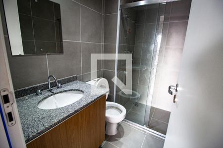 Studio para alugar com 40m², 1 quarto e sem vaga Studio para alugar com 40m², 1 quarto e sem vagaBanheiro