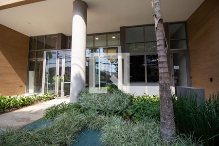 Studio para alugar com 40m², 1 quarto e sem vaga Studio para alugar com 40m², 1 quarto e sem vagaFachada e portaria