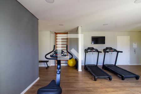 Apartamento para alugar com 47m², 2 quartos e 1 vaga Apartamento para alugar com 47m², 2 quartos e 1 vagaÁrea comum - Academia